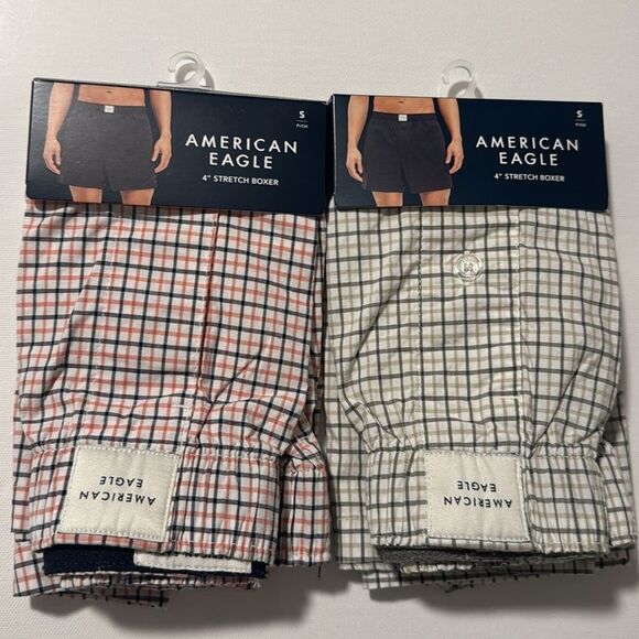 American Eagle Boxers Mens Small 2 Pack - Picture 1 of 2